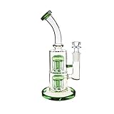 REANICE Bong Agua 18.8mm Altura 27cm Vidrio Verde Narguile Bubblers Glass Warter Pipes